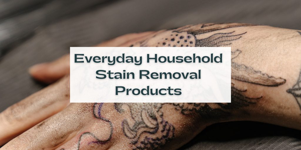Everyday Household Stain Removal Products