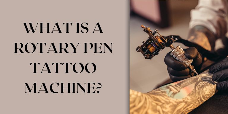 What is a rotary pen tattoo machine?
