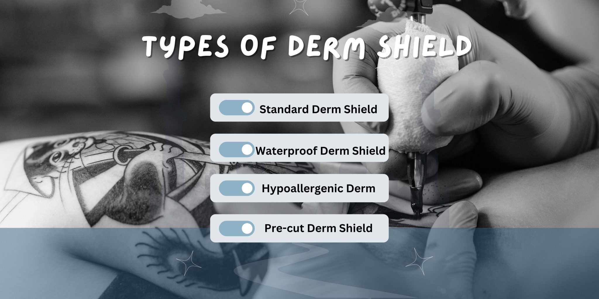 how long to leave derm shield on tattoo