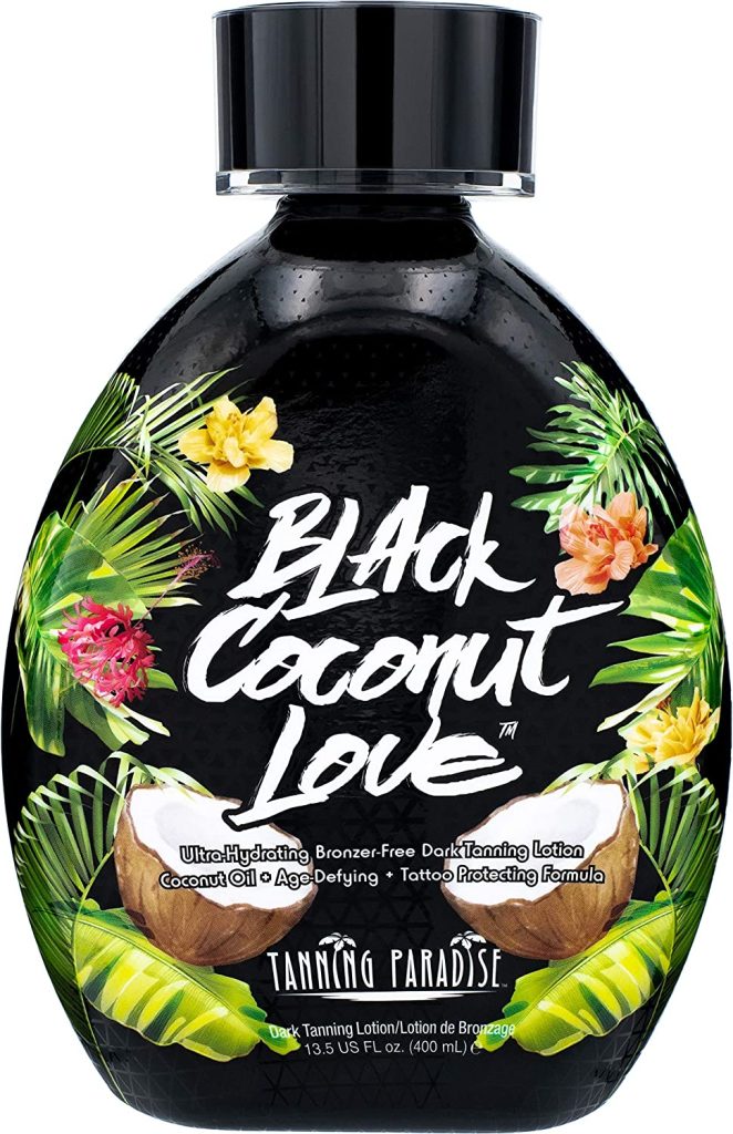 Tanning Paradise Black Coconut Love Tanning Lotion