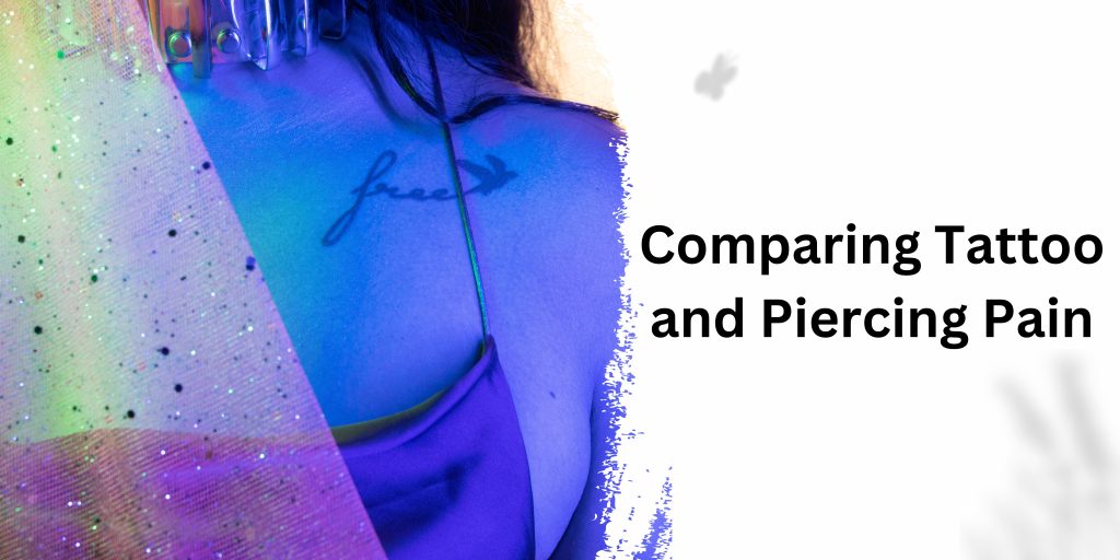 Comparing Tattoo and Piercing Pain