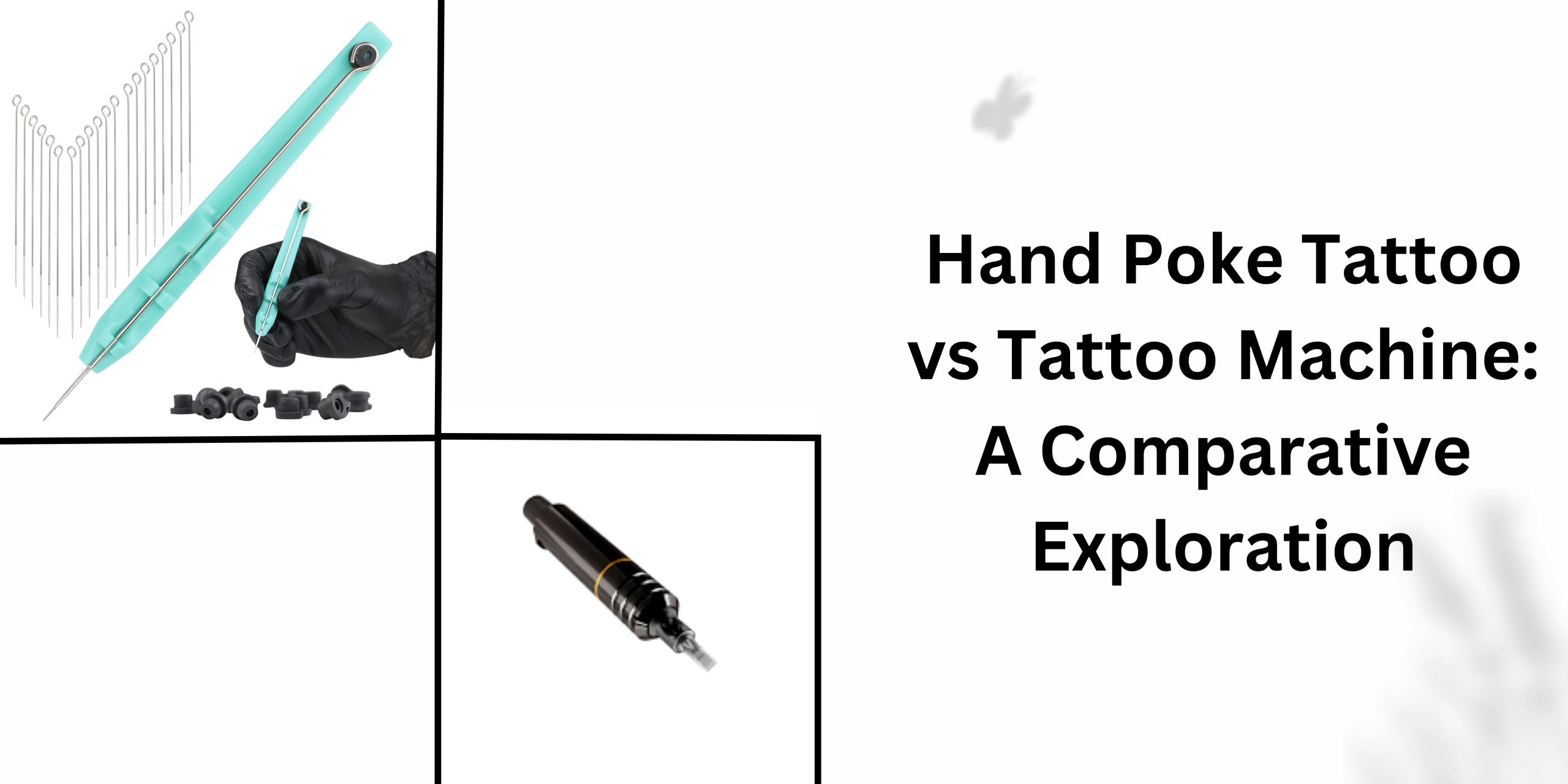 Hand Poke Tattoo vs Tattoo Machine